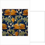 Furnishing fabric with floral pattern by A.H. Lee & Sons