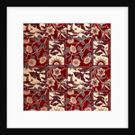 Moon, Sun and Bird furnishing fabric by George Charles Haité