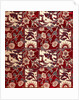 Moon, Sun and Bird furnishing fabric by George Charles Haité