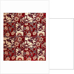 Moon, Sun and Bird furnishing fabric by George Charles Haité