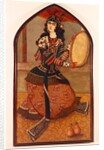 Lady Dancing With Castanets by Sayyid Mirza