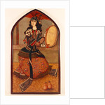 Lady Dancing With Castanets by Sayyid Mirza