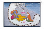 Vishnu and Lakshmi on The Great Snake. India, late 19th century by Unknown
