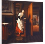 The Eavesdropper by Nicolaes Maes