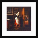 The Eavesdropper by Nicolaes Maes