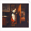 The Eavesdropper by Nicolaes Maes