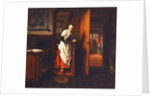The Eavesdropper by Nicolaes Maes