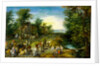 Road Scene with Figures by Jan Brueghel(the Elder)