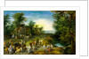 Road Scene with Figures by Jan Brueghel(the Elder)