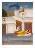 Lover shooting at a cock, herald of the dawn. India, late 18th century by Unknown