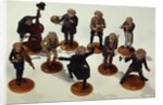Eight Musicians and a Conductor. Germany, late 18th century by Unknown