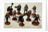 Eight Musicians and a Conductor. Germany, late 18th century by Unknown