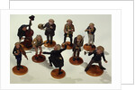 Eight Musicians and a Conductor. Germany, late 18th century by Unknown