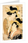 Two courtesans by Kitagawa Utamaro