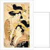 Two courtesans by Kitagawa Utamaro