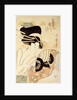 The Courtesan Ichikawa of The Matsubaya by Kitagawa Utamaro
