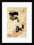 The Courtesan Ichikawa of The Matsubaya by Kitagawa Utamaro