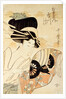 The Courtesan Ichikawa of The Matsubaya by Kitagawa Utamaro