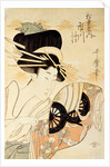 The Courtesan Ichikawa of The Matsubaya by Kitagawa Utamaro