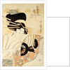 The Courtesan Ichikawa of The Matsubaya by Kitagawa Utamaro