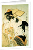 Two Girls as Ebisu and Daikoku by Kitagawa Utamaro