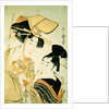 Two Girls as Ebisu and Daikoku by Kitagawa Utamaro
