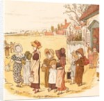 School is Over by Kate Greenaway