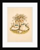 Two girls seated on the ground under a tree by Kate Greenaway