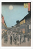 Sarawaka Cho Street by Utagawa Hiroshige