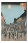 Sarawaka Cho Street by Utagawa Hiroshige