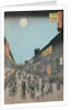 Sarawaka Cho Street by Utagawa Hiroshige