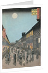 Sarawaka Cho Street by Utagawa Hiroshige