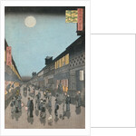 Sarawaka Cho Street by Utagawa Hiroshige