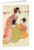 Courtesan, Attendant and Child by Kitagawa Utamaro