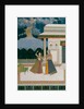 Girl & old woman take refuge from a storm. India, Mughal period, late 18th century by Unknown