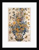 Tile panel with flowers and birds. Delft, Netherlands, 18th century by Anonymous