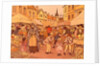 Fruit Stalls, illustration by Francis Donkin Bedford. England, 1899 by Francis Donkin Bedford