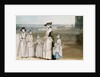 Three Daughters of The 2nd Earl of Waldegrave with Miss Keppel by Paul Sandby