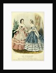Two Ladies in Ball Dresses. France, mid-19th century by Unknown