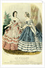 Two Ladies in Ball Dresses. France, mid-19th century by Unknown