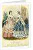 Two Ladies in Ball Dresses. France, mid-19th century by Unknown