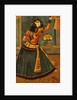 Lady Dancing and Playing Castanets. Iran, Qajar dynasty, 19th century by Unknown