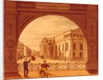 The Exterior of Covent Garden Theatre. England, 19th century by Anonymous