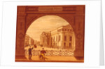 The Exterior of Covent Garden Theatre. England, 19th century by Anonymous