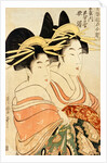 Two Courtesans by Kitagawa Utamaro