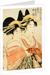 Two Courtesans by Kitagawa Utamaro