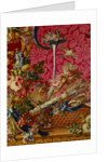 The love trophy, detail from the tapestry at Osterley Park House. London, England, 18th century by Unknown