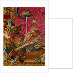 The love trophy, detail from the tapestry at Osterley Park House. London, England, 18th century by Unknown