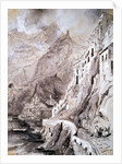 Amalfi by Edward Lear