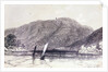 The Tamar near Cothele by Edward Lear